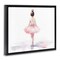 Stupell Industries Ballerina Facing Away Floating Frame, design by Creative Studio
